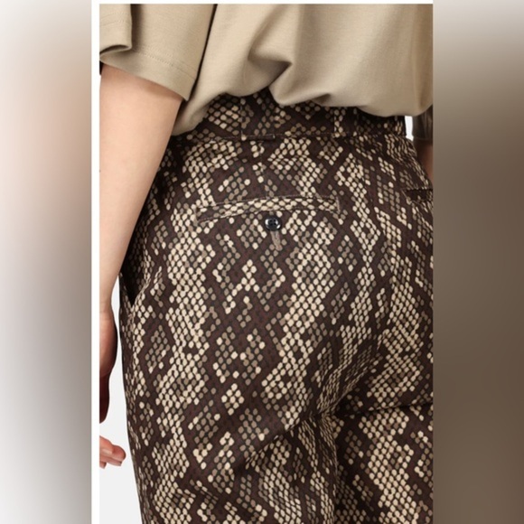 Dickies Camden brown snakeskin print Straight leg khaki pants Pants Size 6R new‎ - Picture 4 of 8